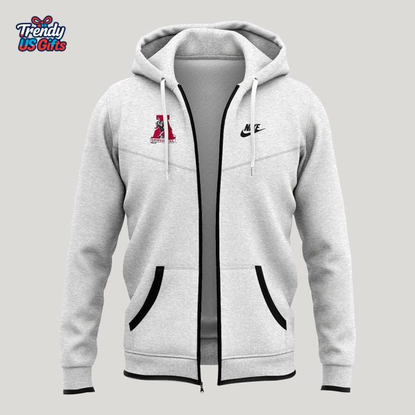 Alabama Crimson Tide x Coach Nate Oats 2025 Special Zip Hoodie