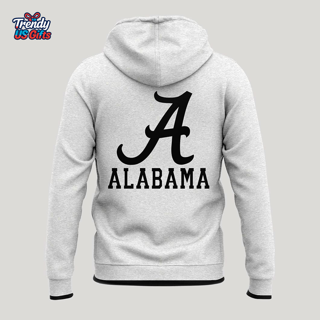 Alabama Crimson Tide x Coach Nate Oats 2025 Special Zip Hoodie Alabama Crimson Tide x Coach Nate Oats 2025 Special Zip Hoodie