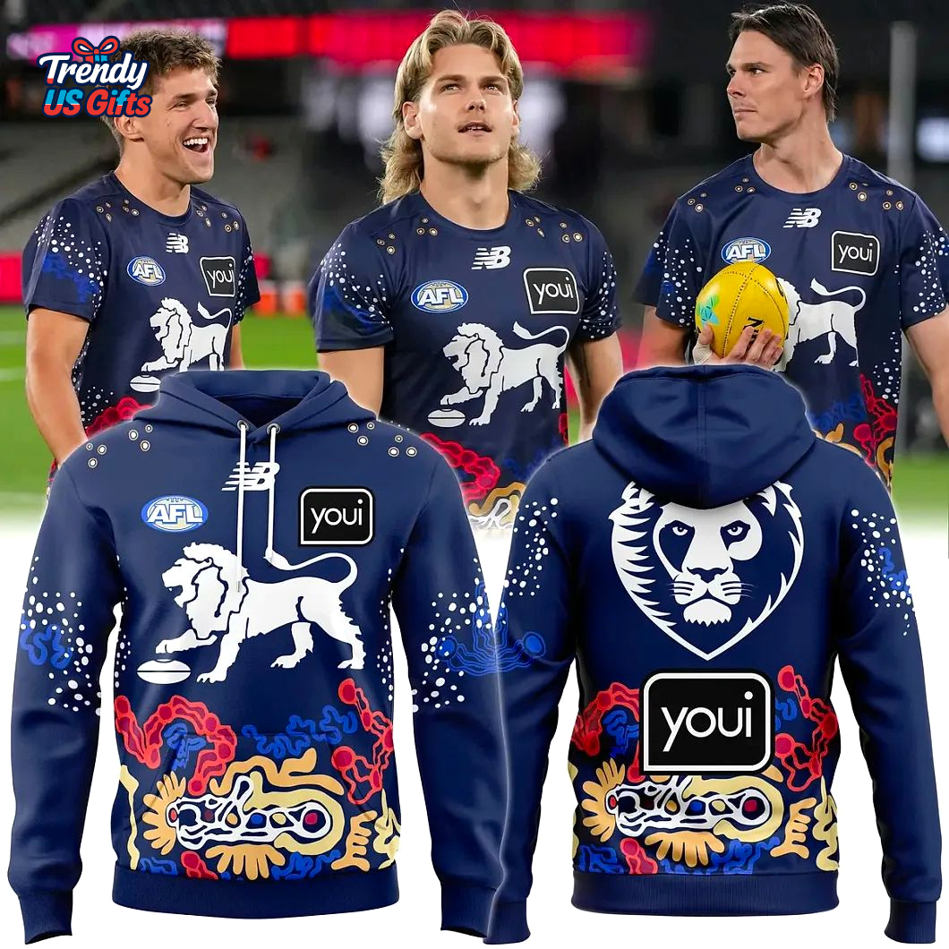 Brisbane Lions 2025 New Hoodie Brisbane Lions 2025 New Hoodie