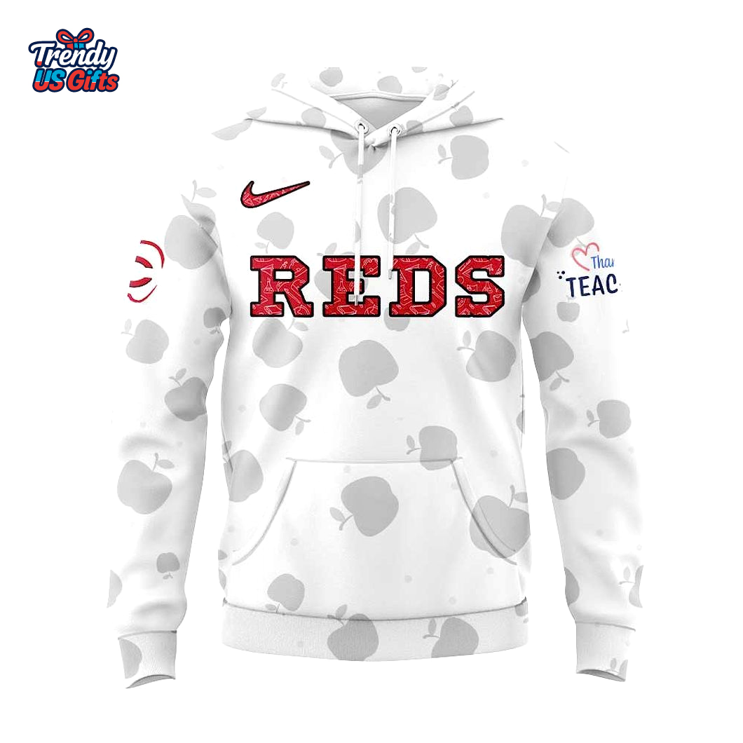 Cincinnati Reds Happy Teacher Day 2025 Limited Hoodie Cincinnati Reds Happy Teacher Day 2025 Limited Hoodie