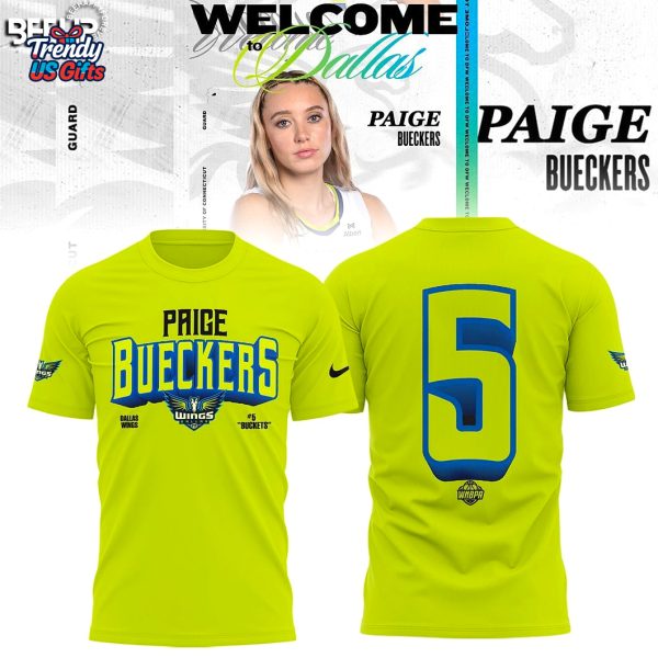 Dallas Wings Paige Bueckers 2025 WNBA Special T-Shirt