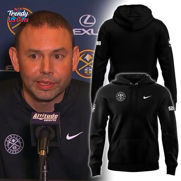 Denver Nuggets x Coach David Adelman 2025 Hoodie