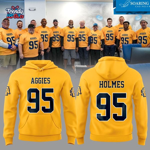 Detroit Lions Brad Holmes Yellow Special Hoodie