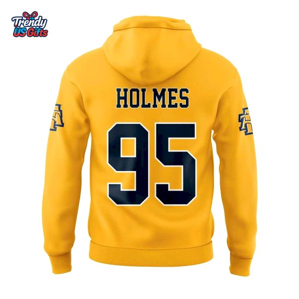 Detroit Lions Brad Holmes Yellow Special Hoodie