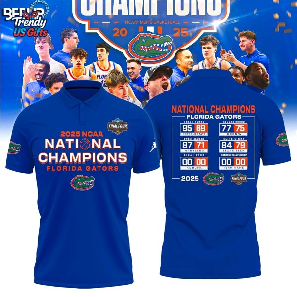 Florida Gators 2025 National Champions Polo Shirt