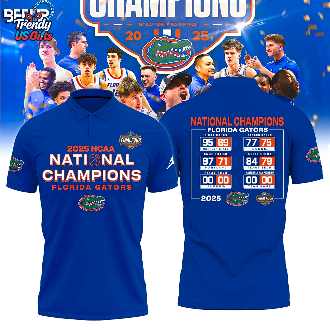 Florida Gators 2025 National Champions Polo Shirt Florida Gators 2025 National Champions Polo Shirt