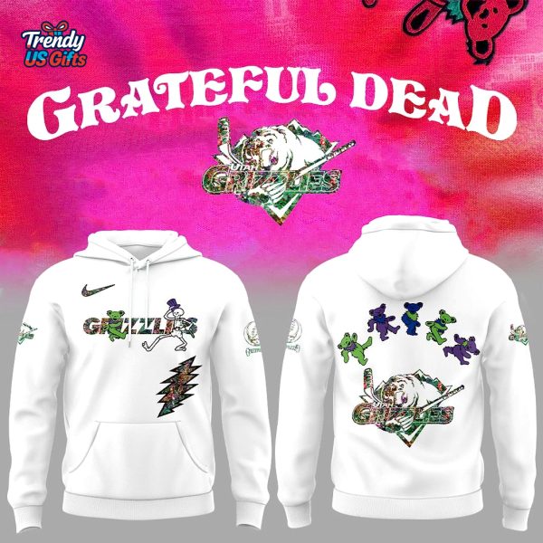 Grateful Dead Sports Utah Grizzlies Special 2025 Hoodie