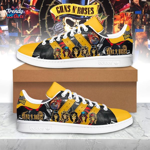 Guns N’ Roses Concert Performance Skull Collector 2025 Stan Smith Shoes