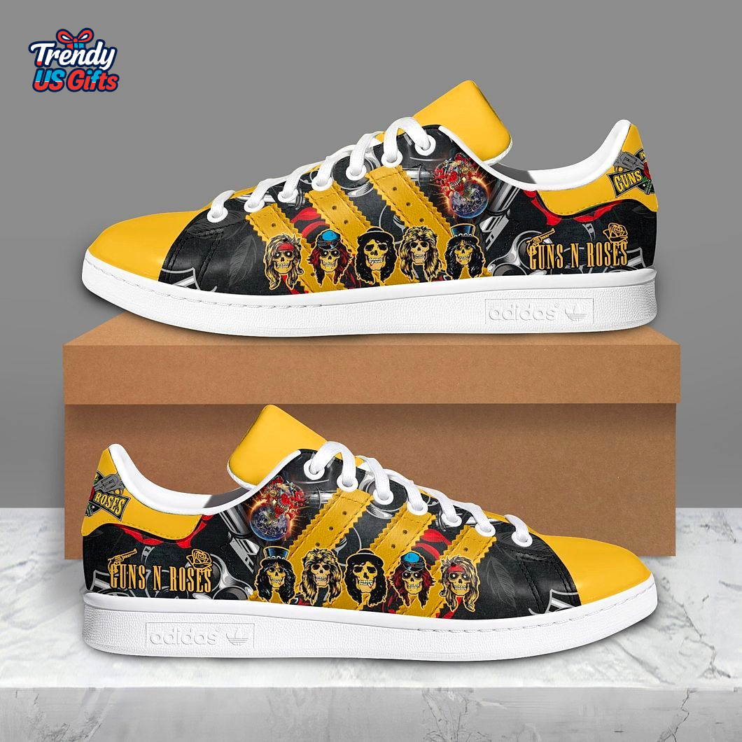 Guns N' Roses Concert Performance Skull Collector 2025 Stan Smith Shoes Guns N' Roses Concert Performance Skull Collector 2025 Stan Smith Shoes