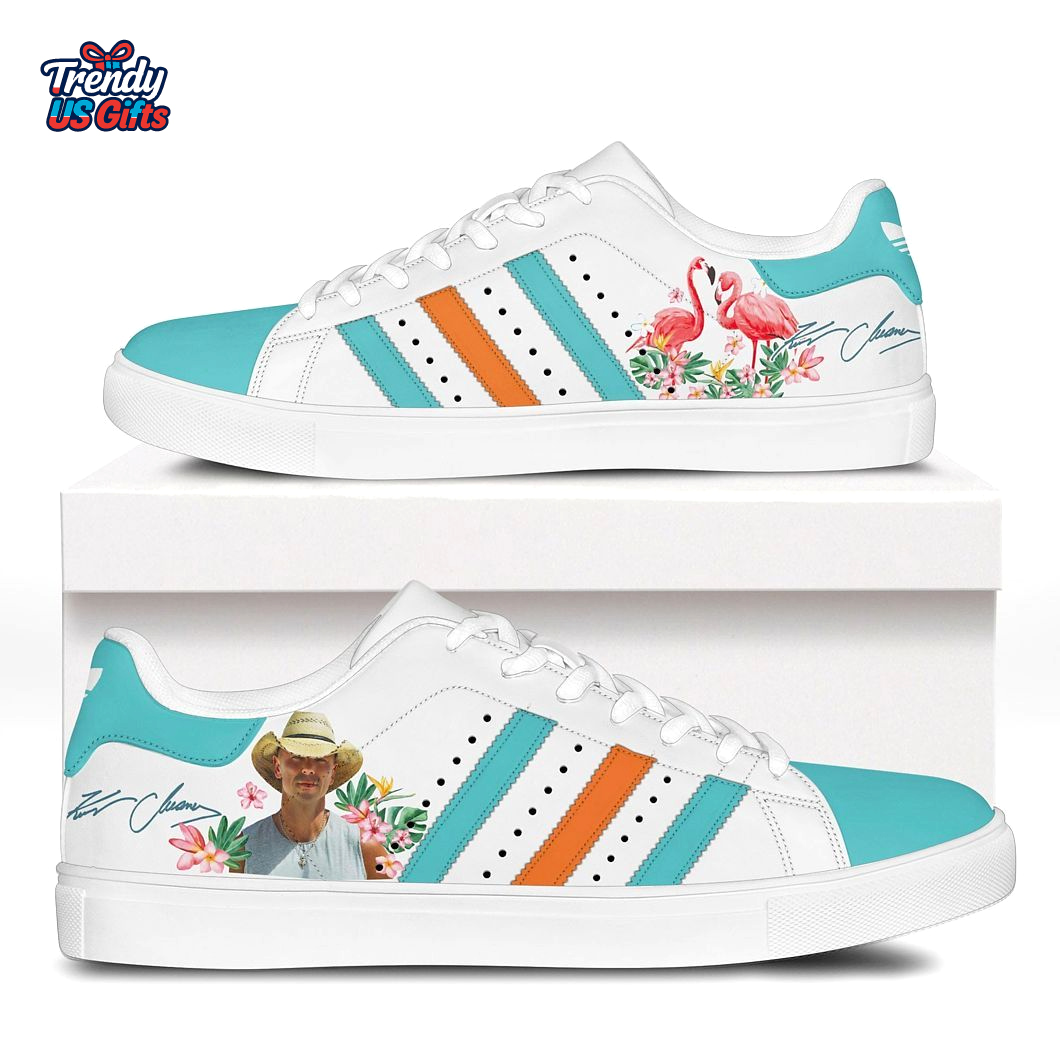Kenny Chesney Beach Tour Flamingo Signature 2025 Stan Smith Shoes Kenny Chesney Beach Tour Flamingo Signature 2025 Stan Smith Shoes