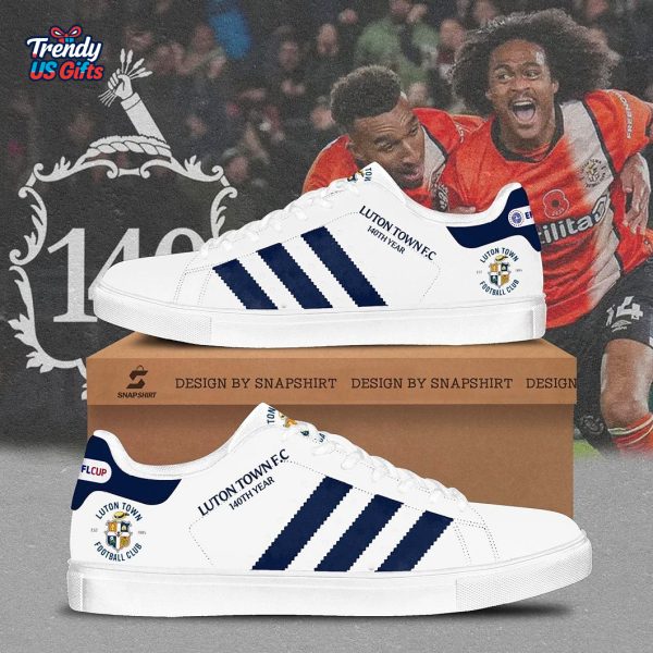Luton Town F.C 140th Years White Stan Smith Shoes