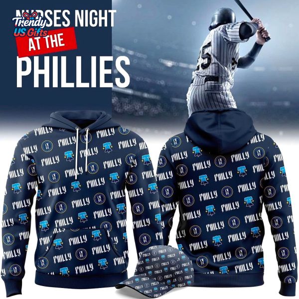 Philadelphia Phillies x Nurses Night 2025 Special Hoodie