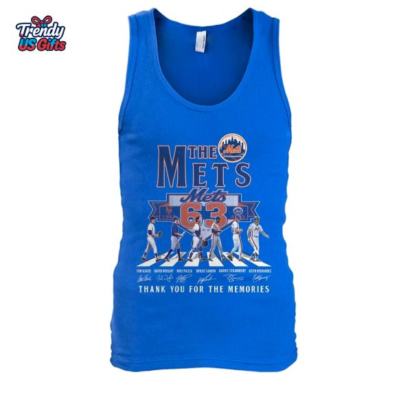 The Mets 63th Anniversary 1962-2025 Thank You For The Memories T-Shirt