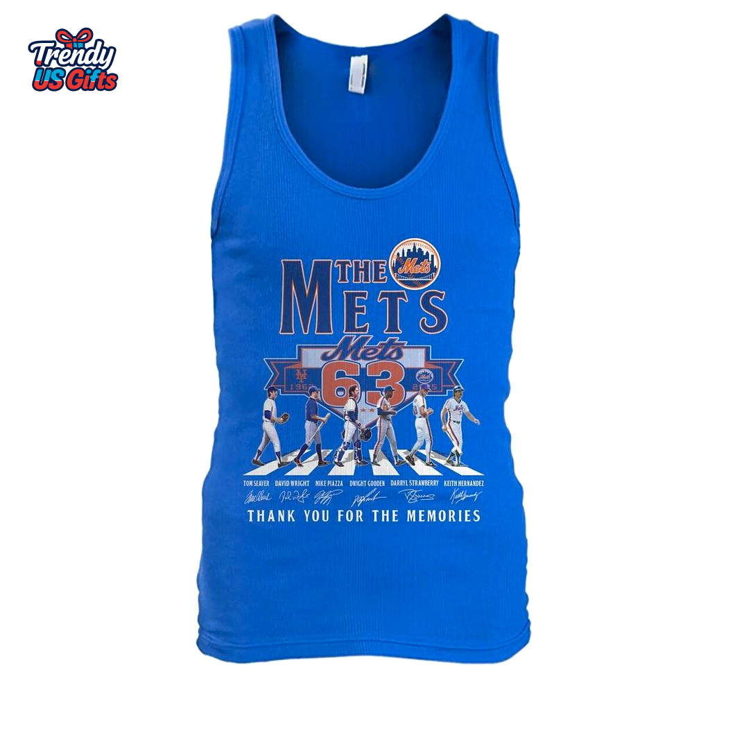 The Mets 63th Anniversary 1962-2025 Thank You For The Memories T-Shirt The Mets 63th Anniversary 1962-2025 Thank You For The Memories T-Shirt