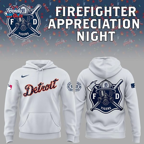 Tigers x Firefighter Appreciation Night 2025 Limited Hoodie