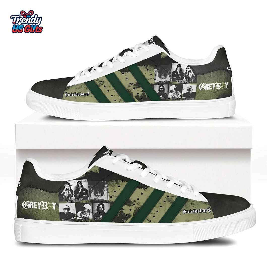 $uicideboy$ Grey Day Tour 2025 Stan Smith Shoes $uicideboy$ Grey Day Tour 2025 Stan Smith Shoes