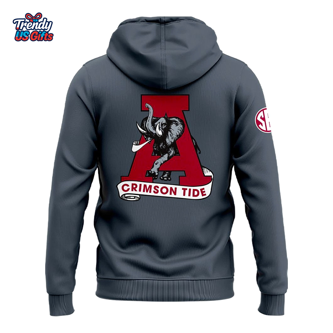 Uniform Alabama Crimson Tide Black 2025 Special Edition Zip Hoodie Uniform Alabama Crimson Tide Black 2025 Special Edition Zip Hoodie