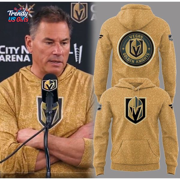 Vegas Golden Knight x Coach Bruce Cassidy 2025 New Hoodie