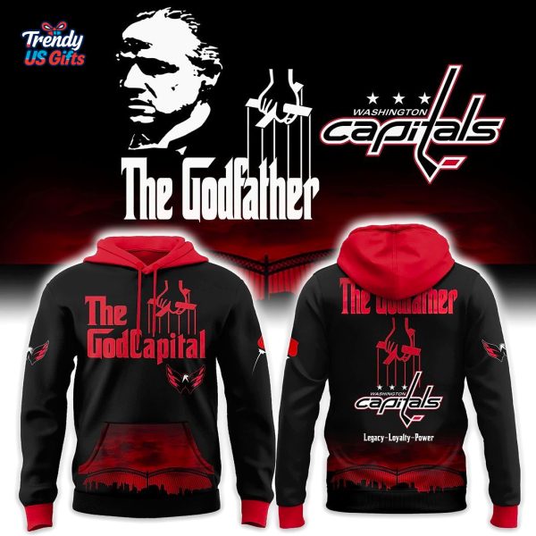 Washington Capitals x The Godfather 2025 Special Hoodie