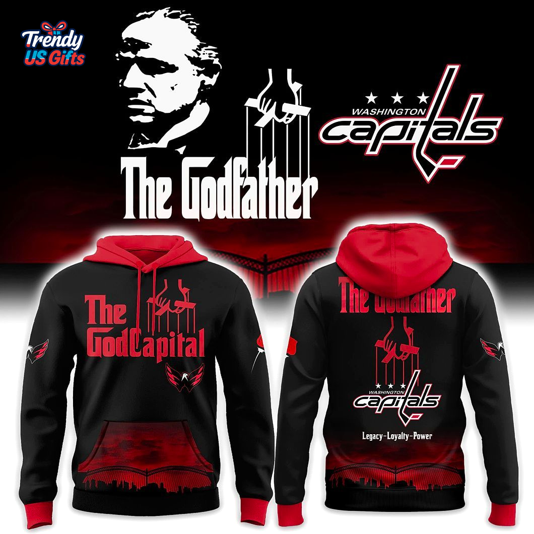 Washington Capitals x The Godfather 2025 Special Hoodie Washington Capitals x The Godfather 2025 Special Hoodie
