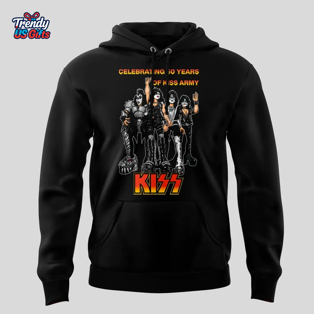 50 Years Of Kiss Storms Vegas Army 2025 Hoodie 50 Years Of Kiss Storms Vegas Army 2025 Hoodie