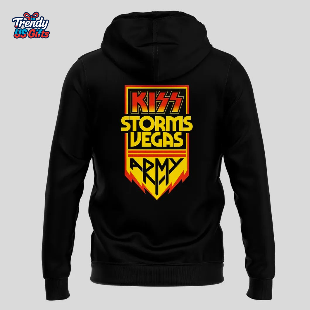 50 Years Of Kiss Storms Vegas Army 2025 Hoodie 50 Years Of Kiss Storms Vegas Army 2025 Hoodie