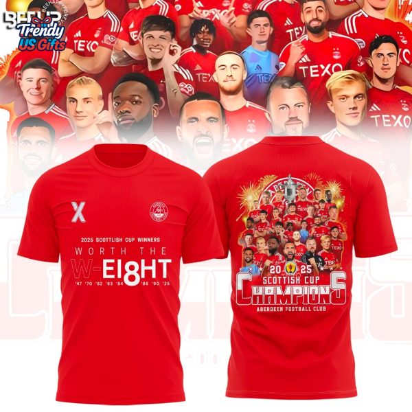 Aberdeen F.C Scotland Cup Winners 2025 Hoodie