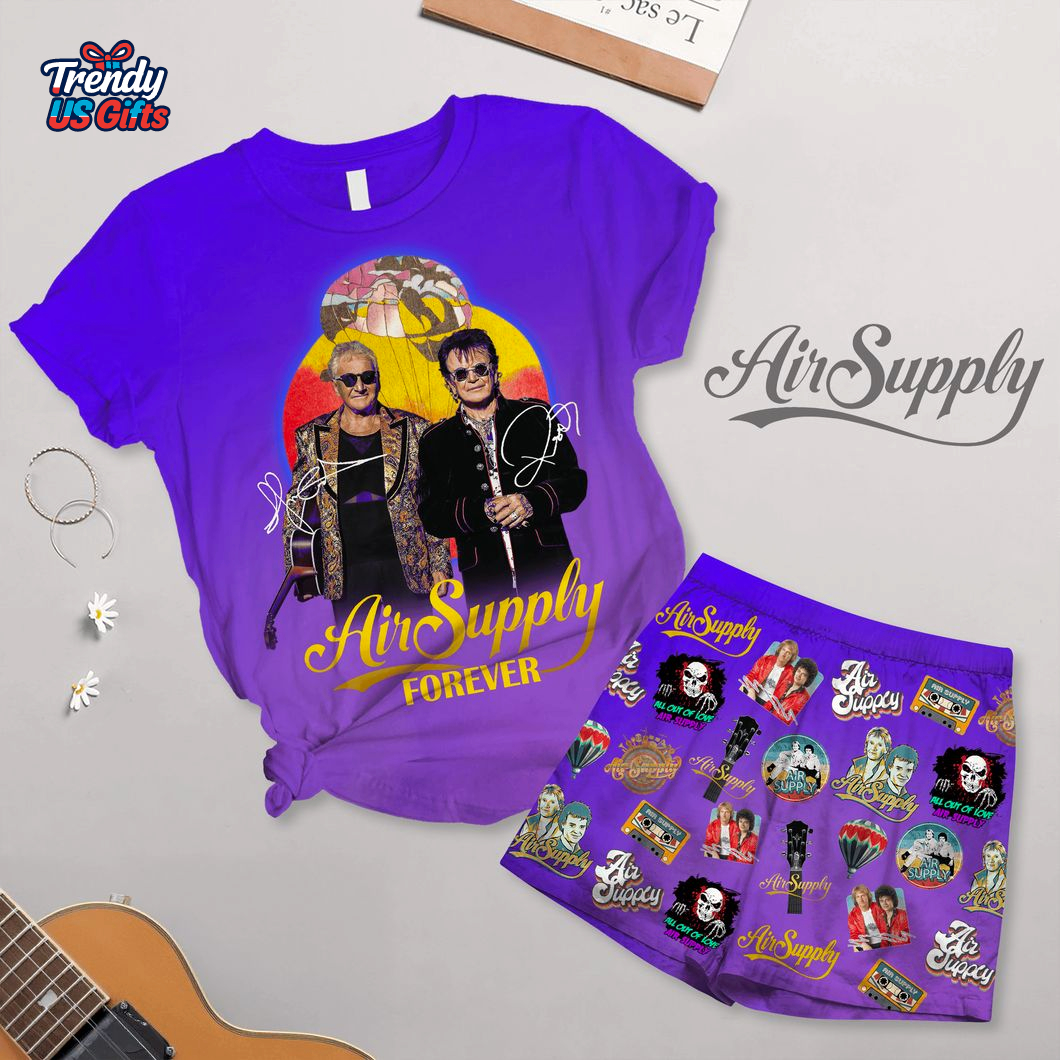 Air Supply Forever 2025 For Fans Pajamas Set Air Supply Forever 2025 For Fans Pajamas Set
