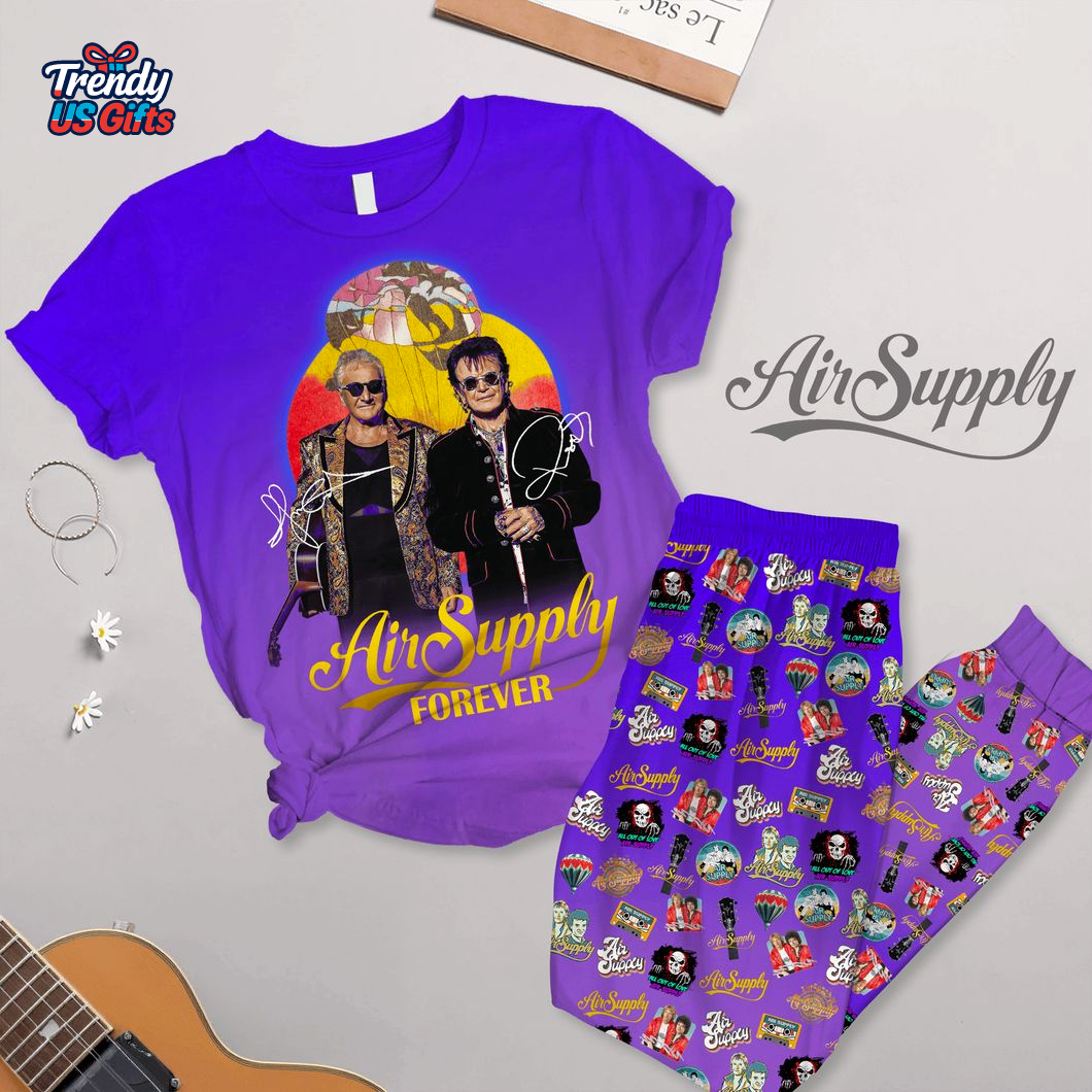 Air Supply Forever 2025 For Fans Pajamas Set Air Supply Forever 2025 For Fans Pajamas Set