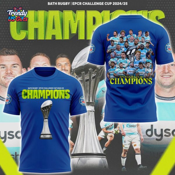 Bath Rugby Champions 2025 Special T-Shirt