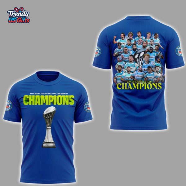 Bath Rugby Champions 2025 Special T-Shirt