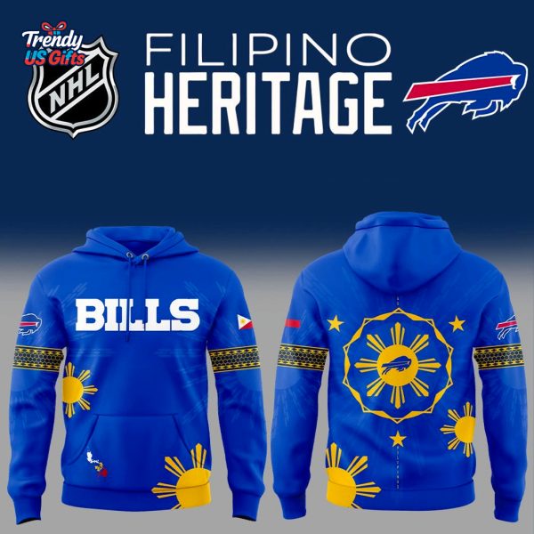 Buffalo Bills Filipino Heritage Night 2025 Hoodie