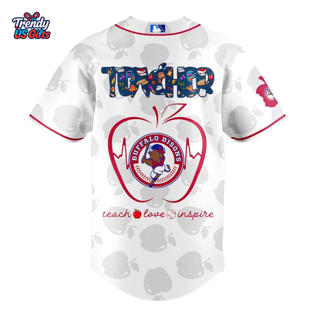 Buffalo Bisons Teacher Appreciation Day 2025 Jersey Buffalo Bisons Teacher Appreciation Day 2025 Jersey