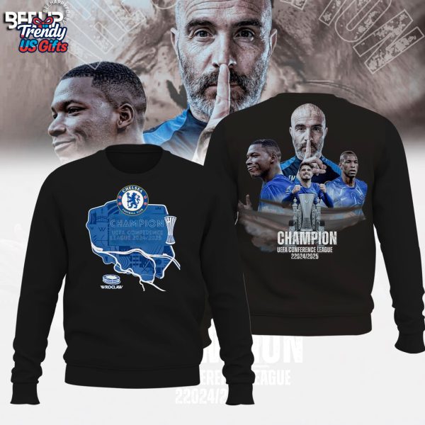 Chelsea FC 2025 Champions Europa Conference League Special T-Shirt