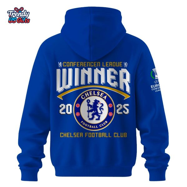 Chelsea FC 2025 Conference League Winner Hoodie