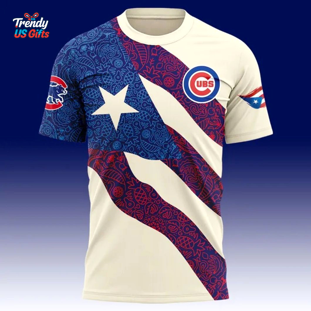 Chicago Club 2025 Purto Rican T-Shirt Chicago Club 2025 Purto Rican T-Shirt