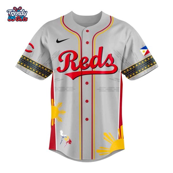 Cincinnati Reds x Filipino Heritage Night 2025 Jersey