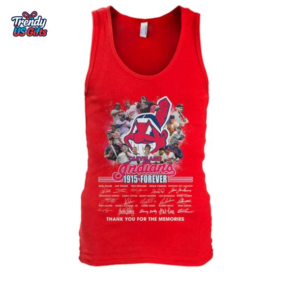Cleveland Indians 1915 Forever 2025 Thank You For The Memories T-Shirt