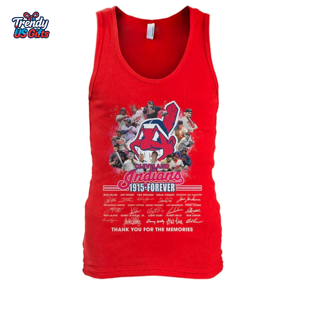 Cleveland Indians 1915 Forever 2025 Thank You For The Memories T-Shirt Cleveland Indians 1915 Forever 2025 Thank You For The Memories T-Shirt