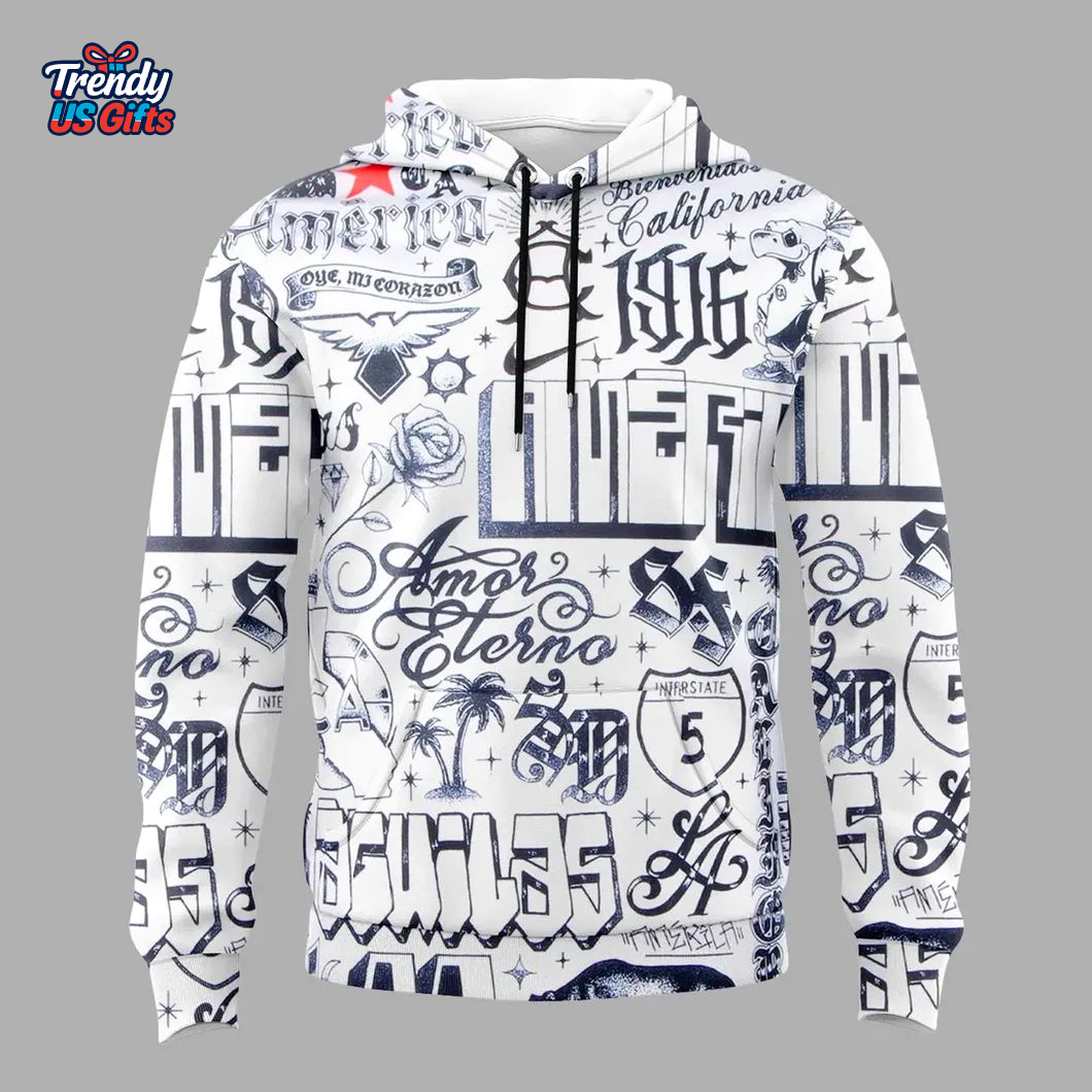 Club América x California Pre-Match 2025 Hoodie Club América x California Pre-Match 2025 Hoodie