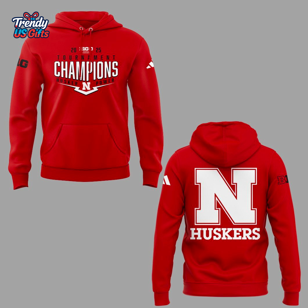 Cornhuskers Baseball Champions 2025 For Fans Hoodie Cornhuskers Baseball Champions 2025 For Fans Hoodie