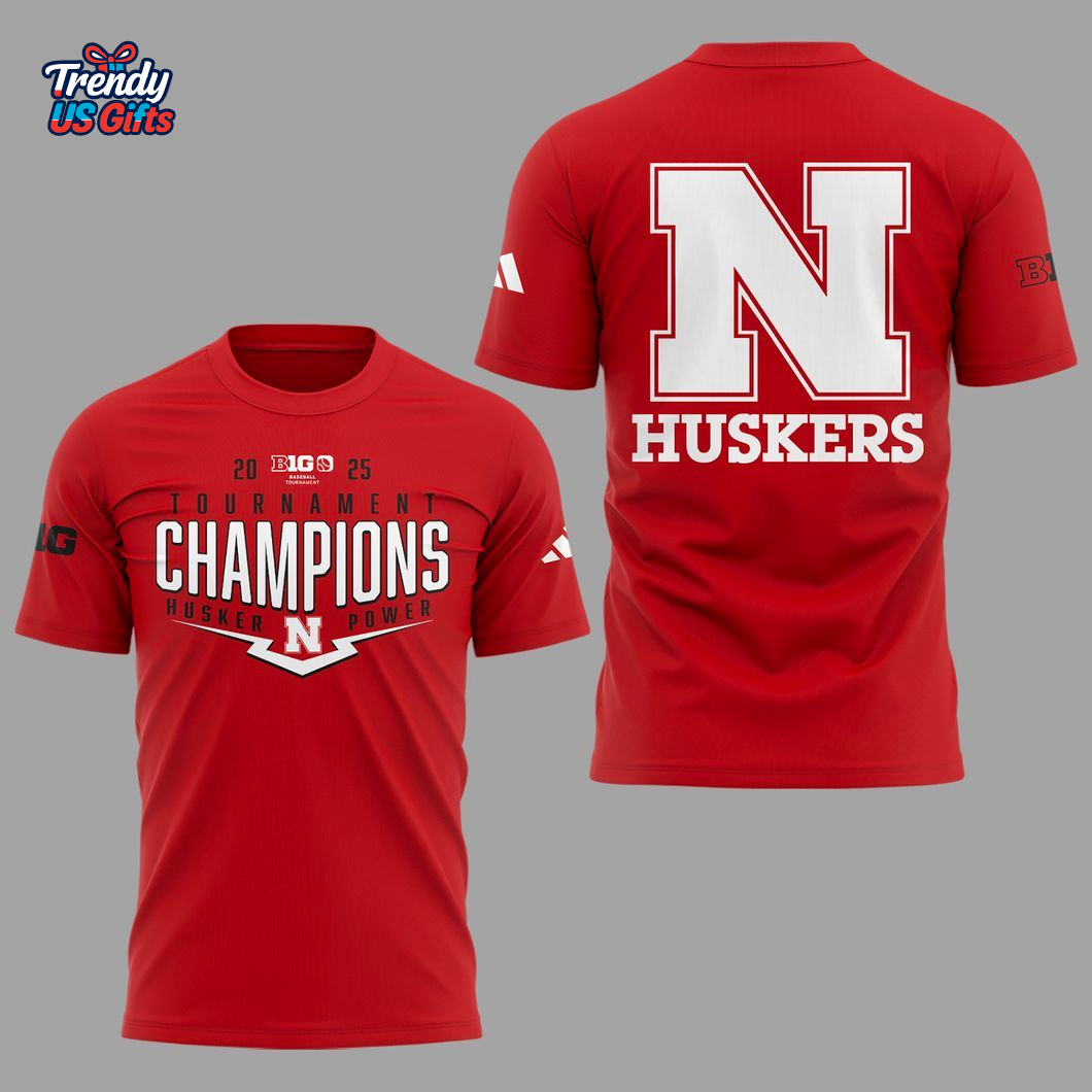 Cornhuskers Baseball Champions 2025 For Fans Premium T-Shirt Cornhuskers Baseball Champions 2025 For Fans Premium T-Shirt