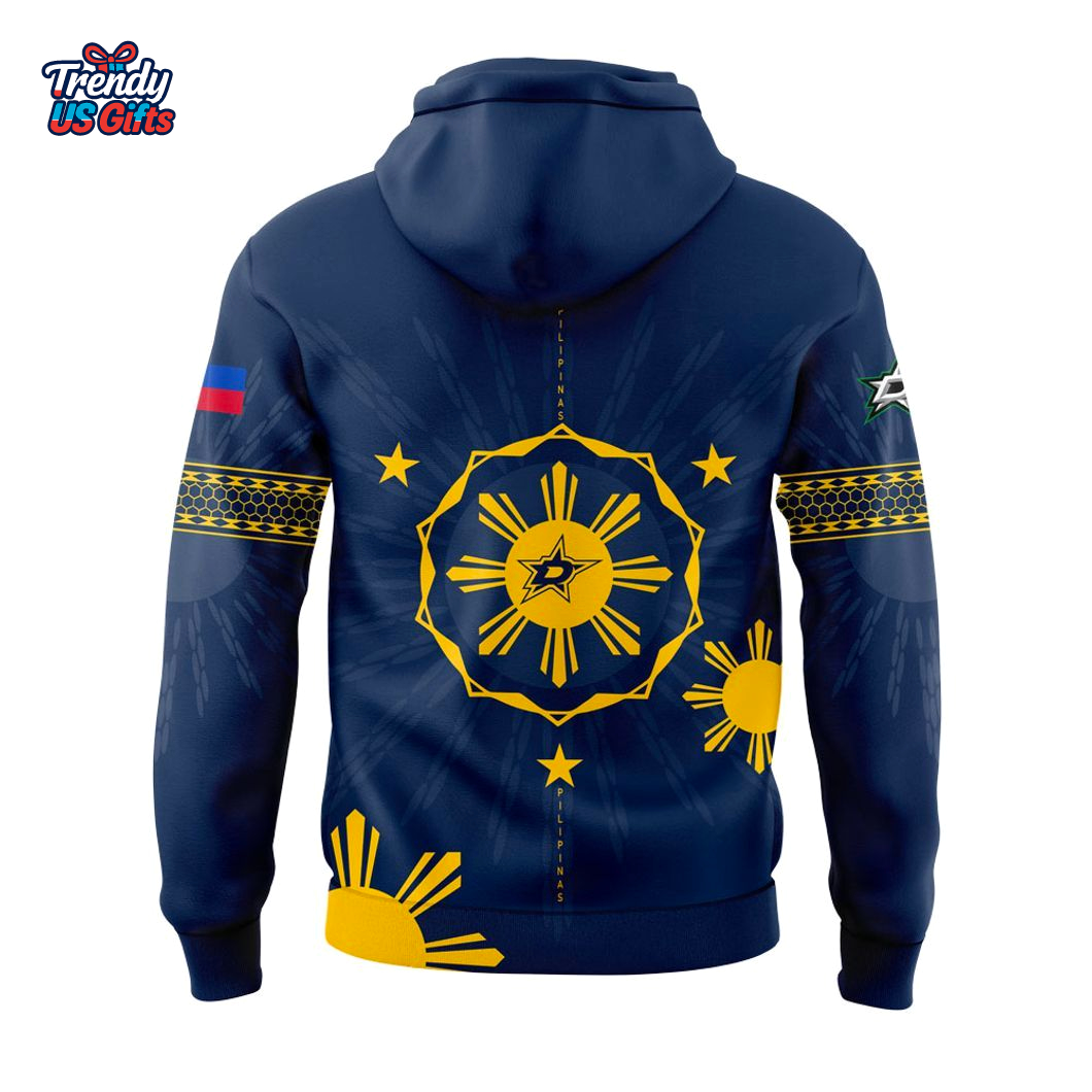Dallas Stars Filipino Heritage Day 2025 Hoodie Dallas Stars Filipino Heritage Day 2025 Hoodie