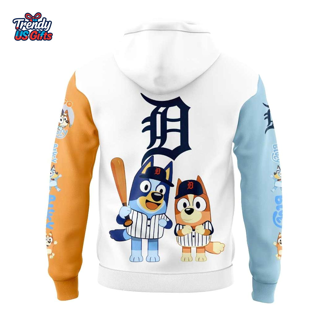 Detroit Tigers Bluey and Bingo For Fans Beautiful Hoodie Detroit Tigers Bluey and Bingo For Fans Beautiful Hoodie