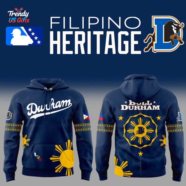 Durham Bulls Filipino Heritage Night 2025 Limited Edition Hoodie