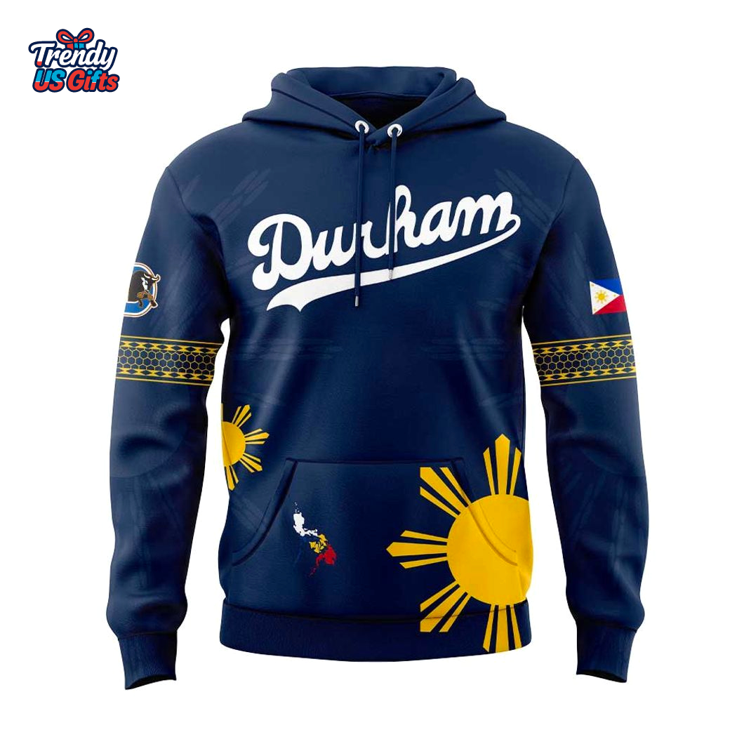 Durham Bulls Filipino Heritage Night 2025 Limited Edition Hoodie Durham Bulls Filipino Heritage Night 2025 Limited Edition Hoodie