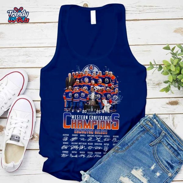 Edmonton Oilers 2025 Champions For Fans T-Shirt
