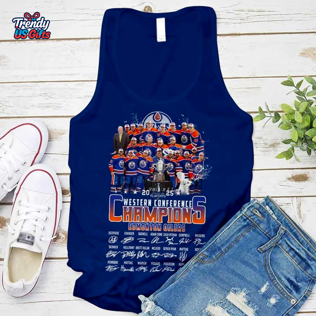 Edmonton Oilers 2025 Champions For Fans T-Shirt Edmonton Oilers 2025 Champions For Fans T-Shirt