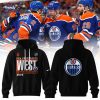 WEST 2025 Edmonton Oilers Champions Special Hoodie