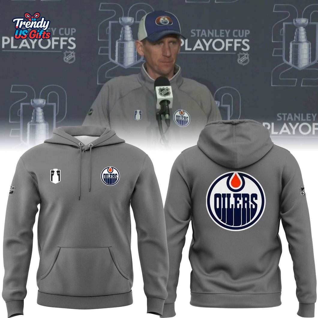 Edmonton Oilers x Coach Kris Knoblauch 2025 Special Hoodie Edmonton Oilers x Coach Kris Knoblauch 2025 Special Hoodie